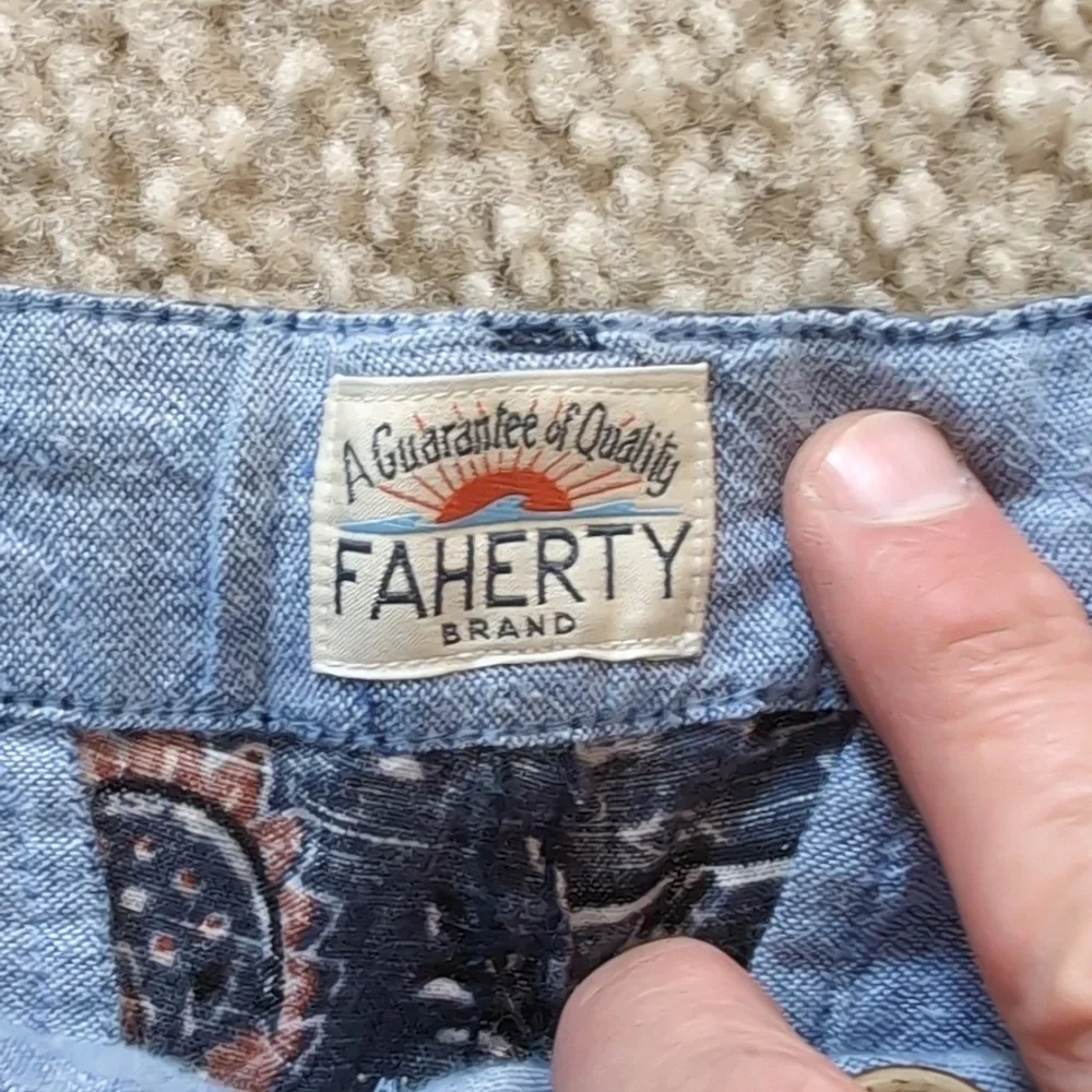 Faherty Patterned Shorts